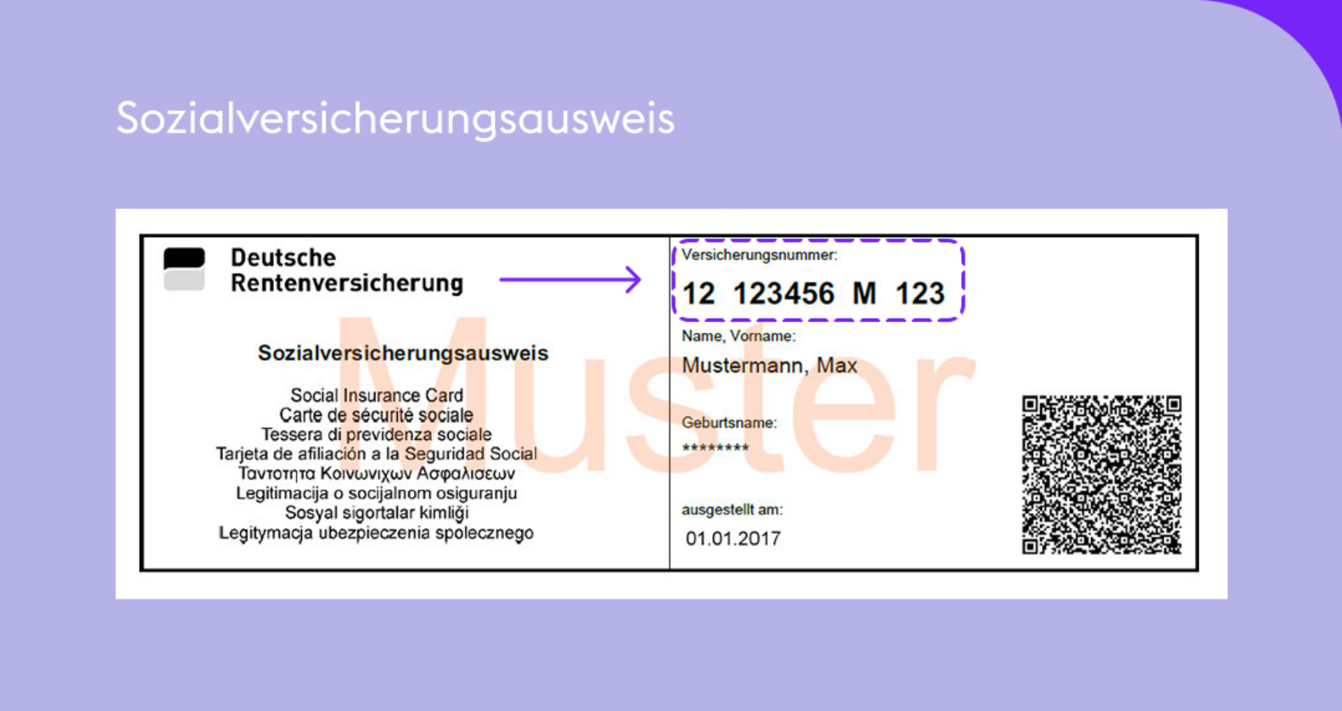Wo Bekomme Ich Das Formular Für Die Jugendschutzuntersuchung Wo finde ich meine Sozialversicherungsnummer? | Zenjob Blog