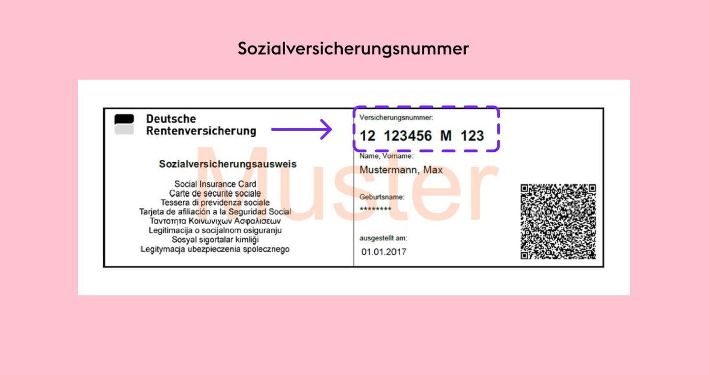 Ist Steuer Id Und Sozialversicherungsnummer Das Gleiche Wo finde ich meine Sozialversicherungsnummer? | Zenjob Blog