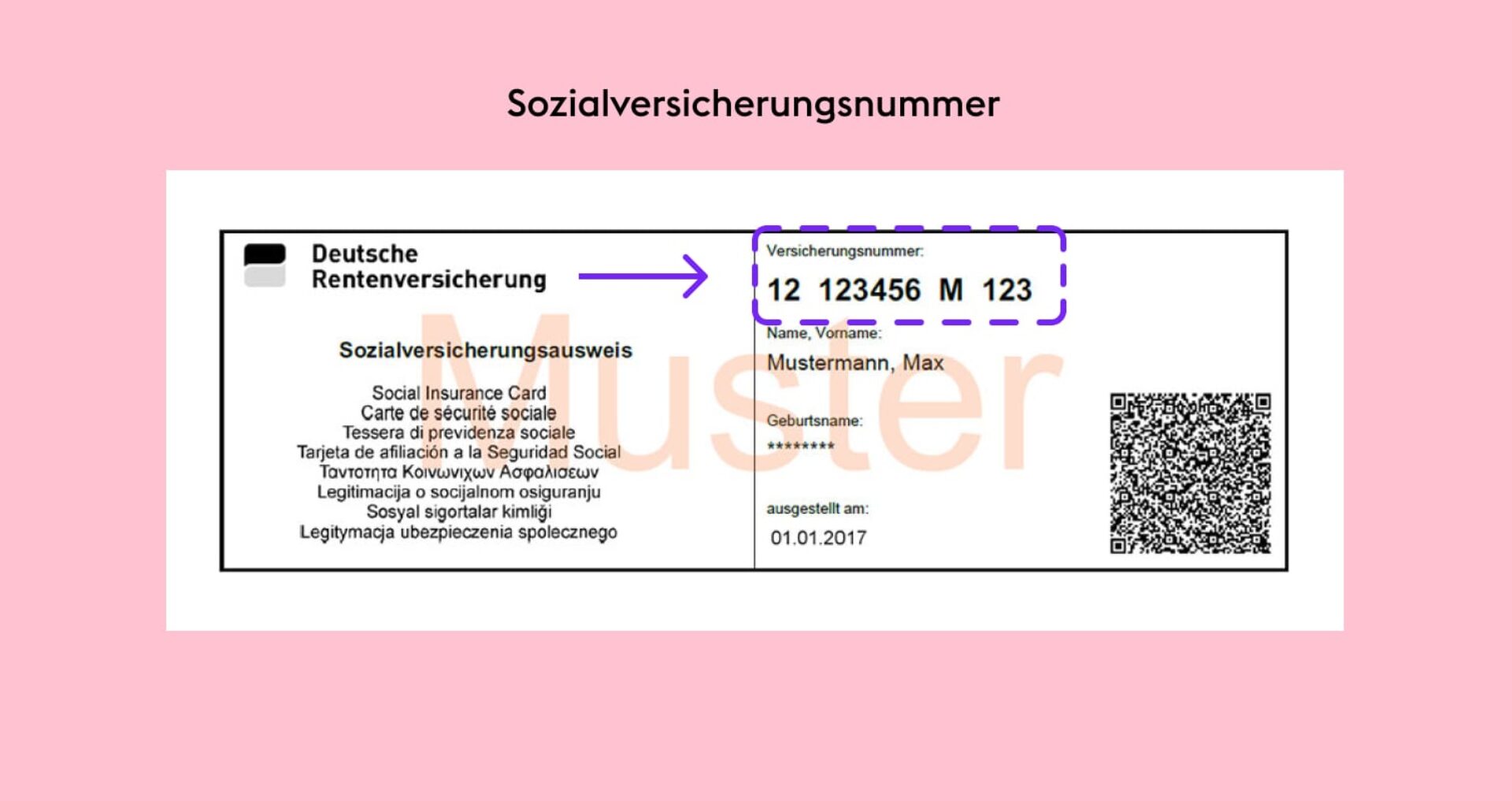 Ist Steuer Id Und Sozialversicherungsnummer Das Gleiche Wo finde ich meine Sozialversicherungsnummer? | Zenjob Blog