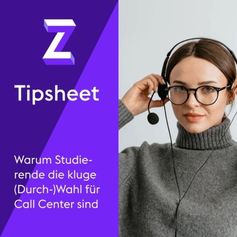 Studierende als Aushilfe im Call Center