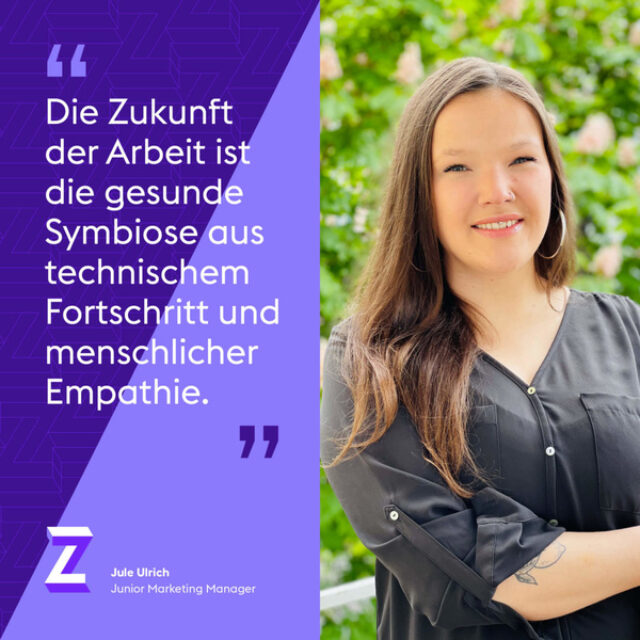 Jr. Marketing Managerin Jule im Talk zur Future of Work