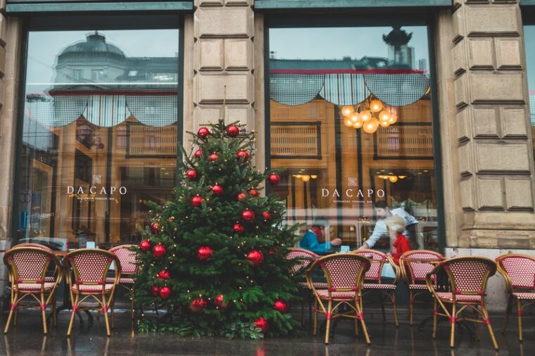 Jobben in der Weihnachtszeit