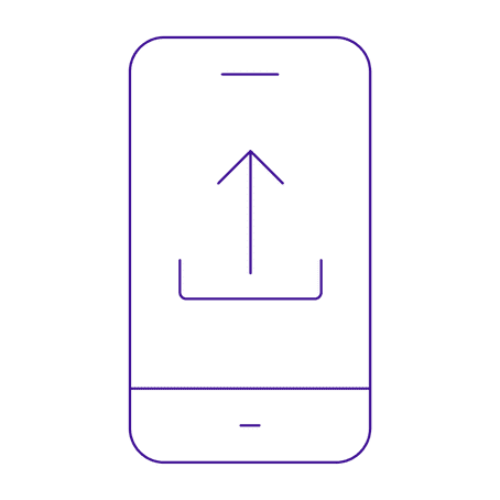 Doumente in der App uploaden