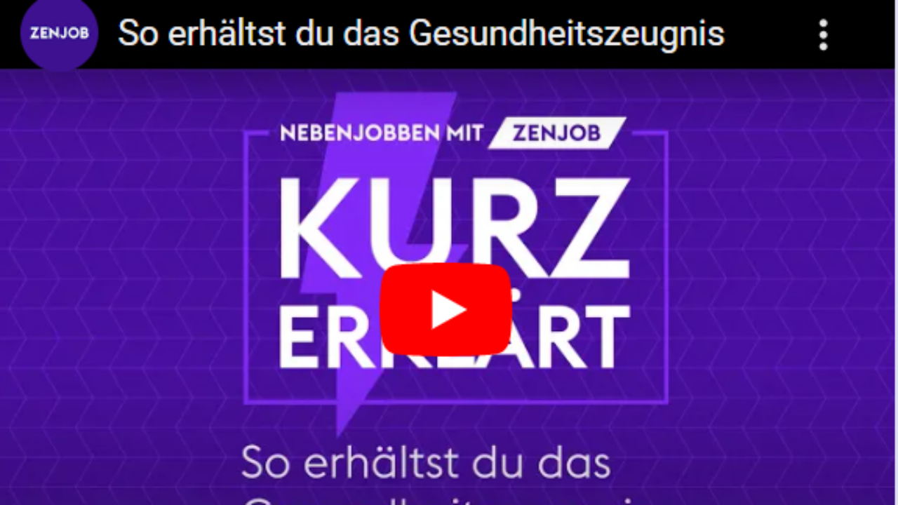 Kurz Erklärt: Wie erhältst du dein Gesundheitszeugnis