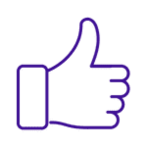 Daumen hoch icon