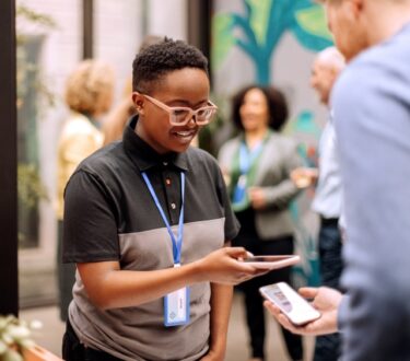 Eventjobs_ Promoter auf der Messe