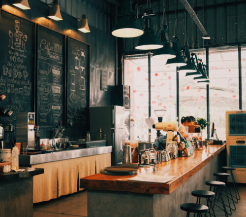 Nebenjob in der Gastro_ Räume eines Cafes