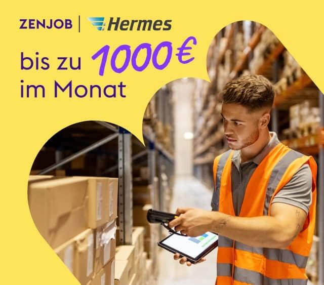 Lagerhelfer in Nürmberg bei Hermes und Zenjob