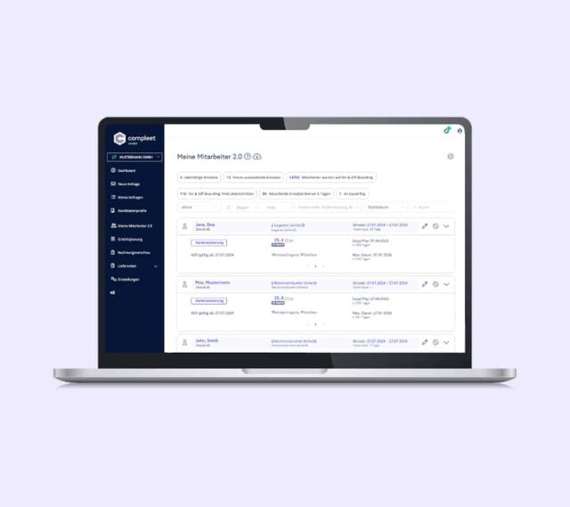 compleet freigabe der buchung