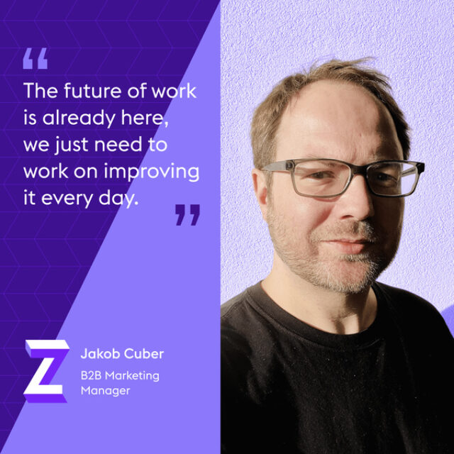 B2B Marketing Manager Jakob talks about the Future of Work