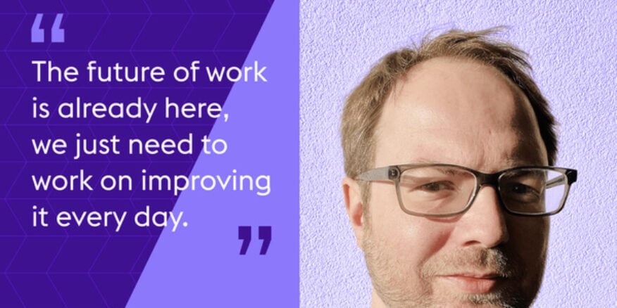 B2B Marketing Manager Jakob talks about the Future of Work