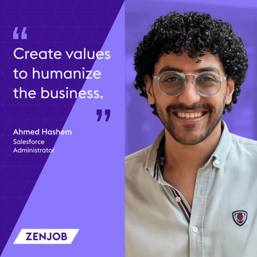 Salesforce Administrator Ahmed talks about the Future of Work | Zenjob