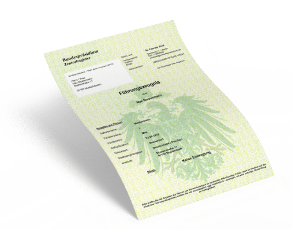 Certificate of good conduct Find out how to apply for one Zenjob
